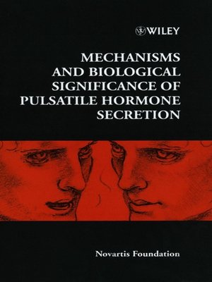 cover image of Mechanisms and Biological Significance of Pulsatile Hormone Secretion